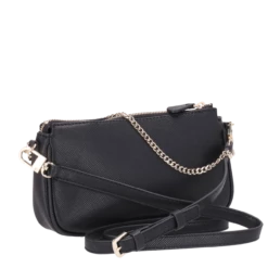 Guess Umhängetasche Noelle DBL Pouch Crossbody Black -Aufbewahrungstasche Geschäft 0 0663ffd9b46a2d4 1280x1280