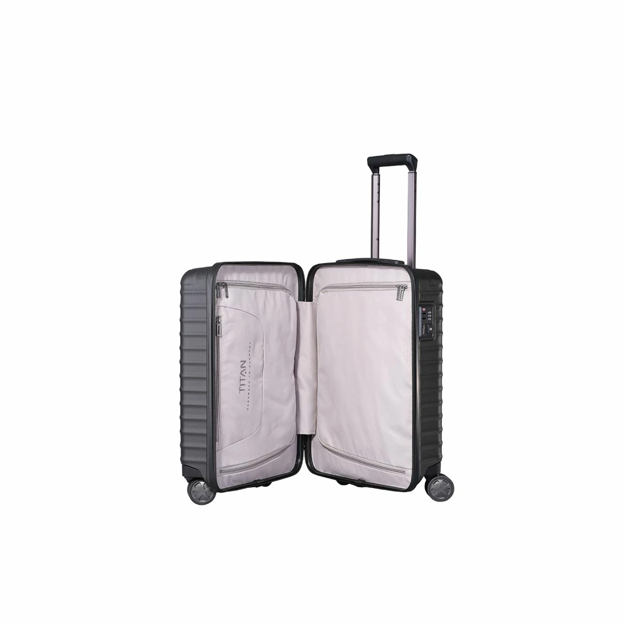 Titan Reisetrolley Litron 4W S 55cm Black 8 Titan Reisetrolley Litron 4W S 55cm Black – Bild 6