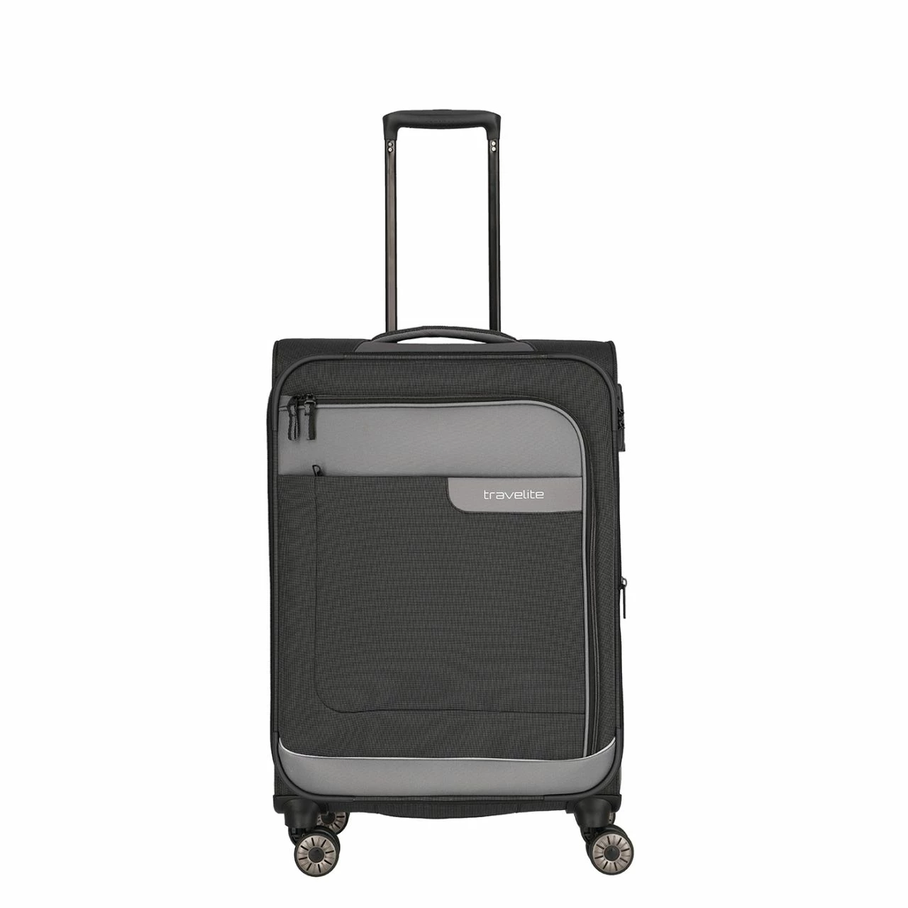 Travelite Reisetrolley Viia 4-Rad M 67cm Schiefer 8 Travelite Reisetrolley Viia 4-Rad M 67cm Schiefer – Bild 6