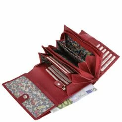 KENORADA Hochkantbörse Damen Jenissei Long Flap Wallet Rot -Aufbewahrungstasche Geschäft 0 066441bd87e2ad2 1280x1280