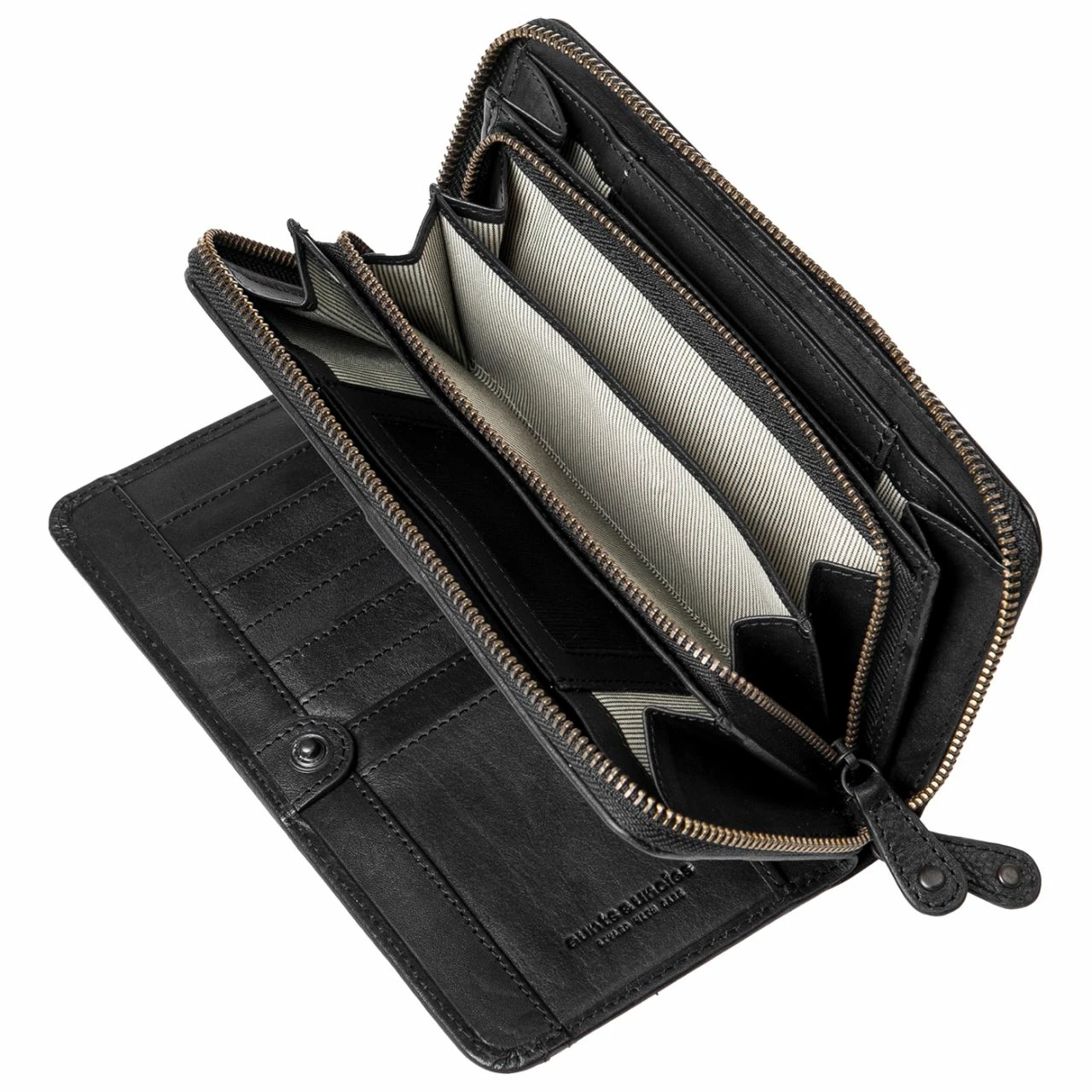 Aunts & Uncles Langbörse Damen Grandma's Luxury Club Tilda Black Smoke 8 Aunts & Uncles Langbörse Damen Grandma's Luxury Club Tilda Black Smoke – Bild 6