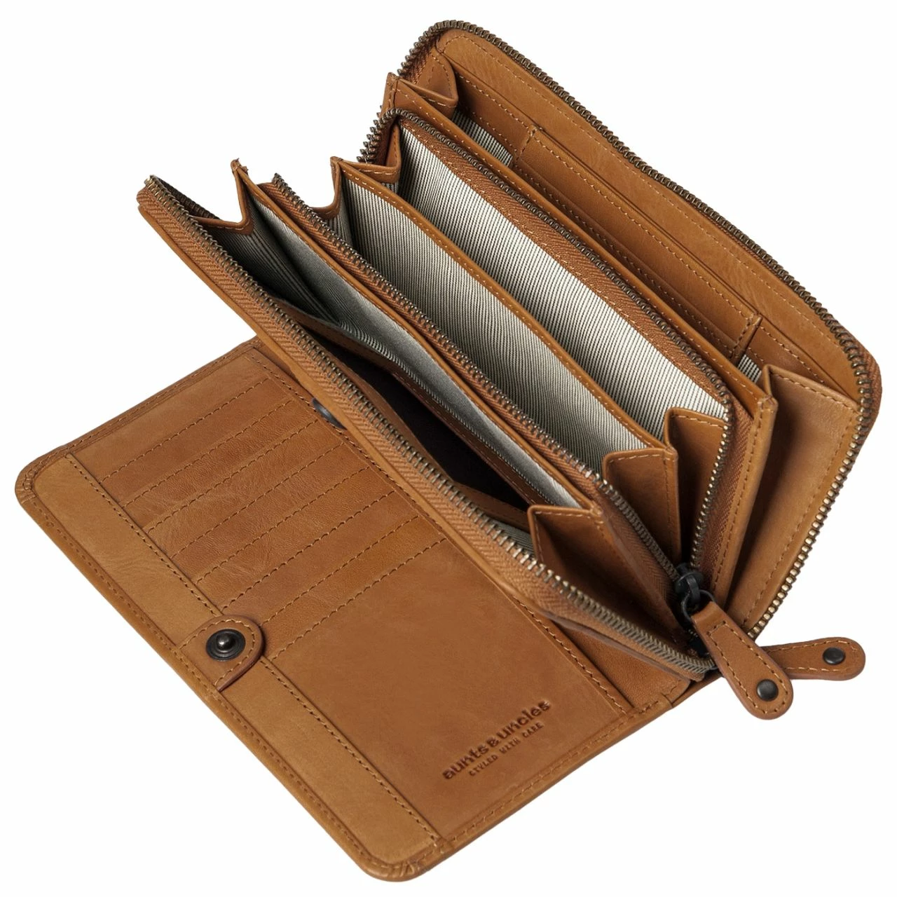 Aunts & Uncles Langbörse Damen Grandma's Luxury Club Tilda Caramel 8 Aunts & Uncles Langbörse Damen Grandma's Luxury Club Tilda Caramel – Bild 6