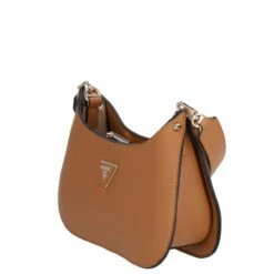 Guess Beuteltasche Meridian Mini Top Zip Shoulder Bag Cognac -Aufbewahrungstasche Geschäft 0 0664d55ee8178b0 1280x1280
