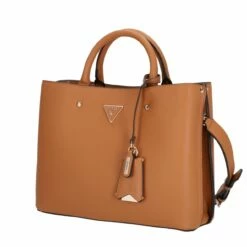 Guess Kurzgriff Tasche Meridian Girlfriend Satchel Cognac -Aufbewahrungstasche Geschäft 0 0664d5625cd77bd 1280x1280