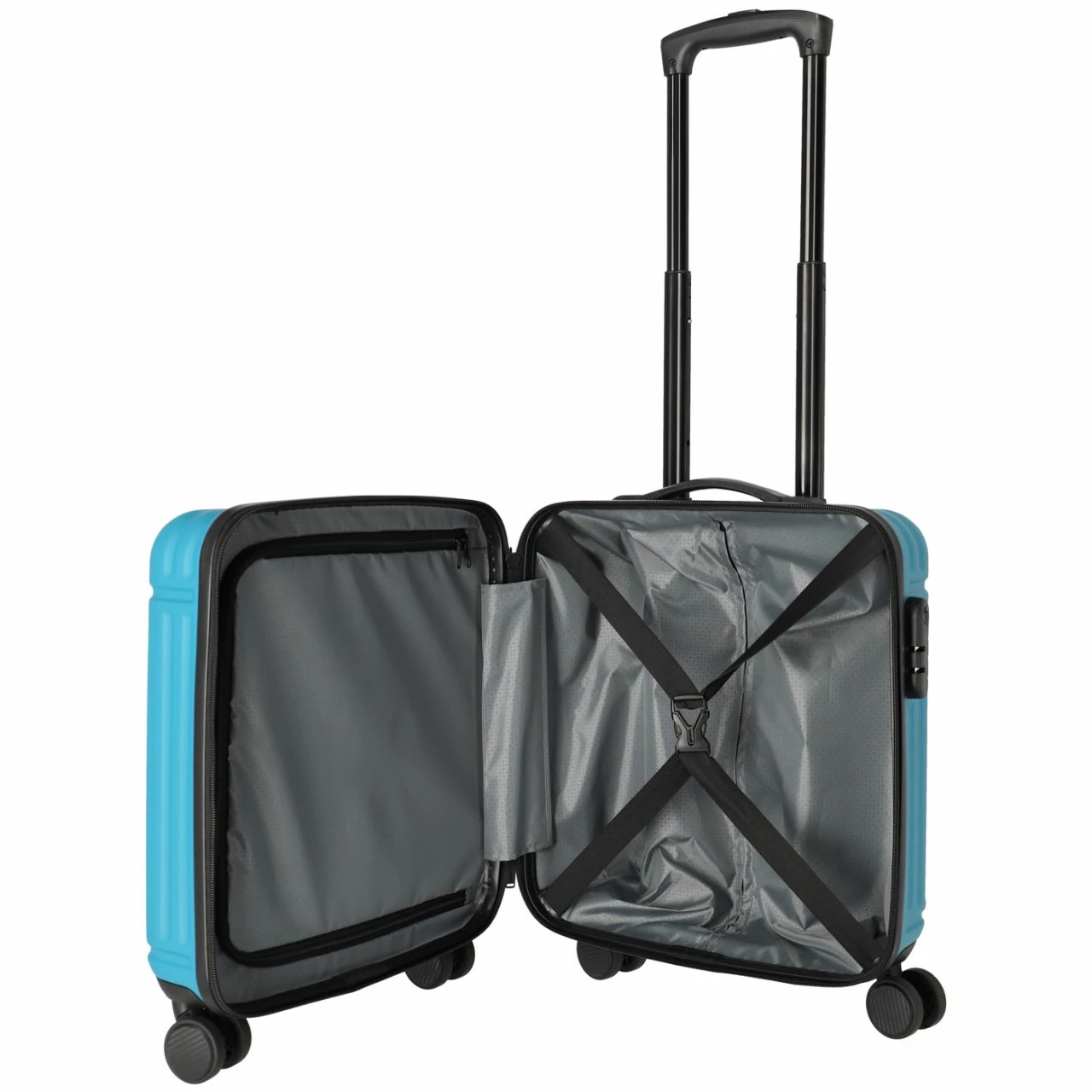 Travelite Reisetrolley CRUISE Cabin 45cm Türkis 8 Travelite Reisetrolley CRUISE Cabin 45cm Türkis – Bild 6