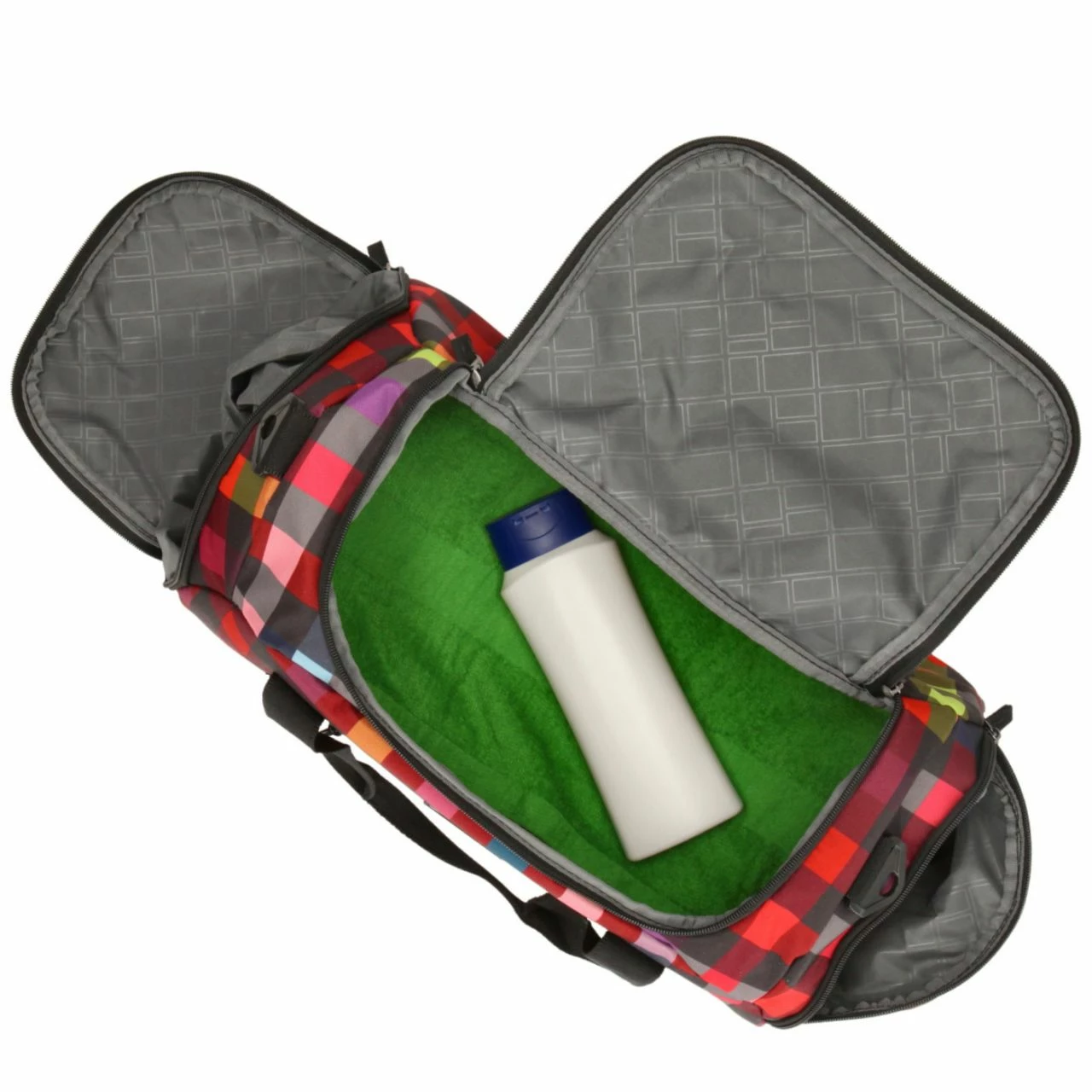 KENORADA Reisetasche SoftLITE Duffle S 18l Multicolorcheck 8 KENORADA Reisetasche SoftLITE Duffle S 18l Multicolorcheck – Bild 6