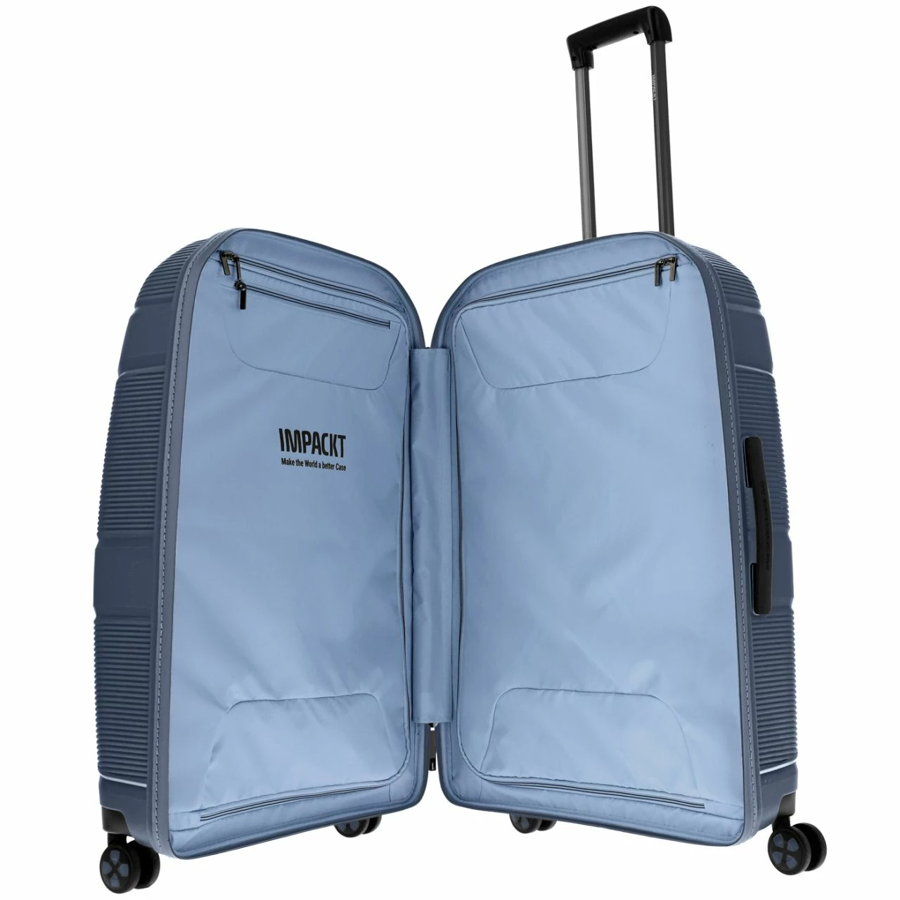 IMPACKT Reisetrolley IP1 4w L 76cm Glacier Blue 8 IMPACKT Reisetrolley IP1 4w L 76cm Glacier Blue – Bild 6