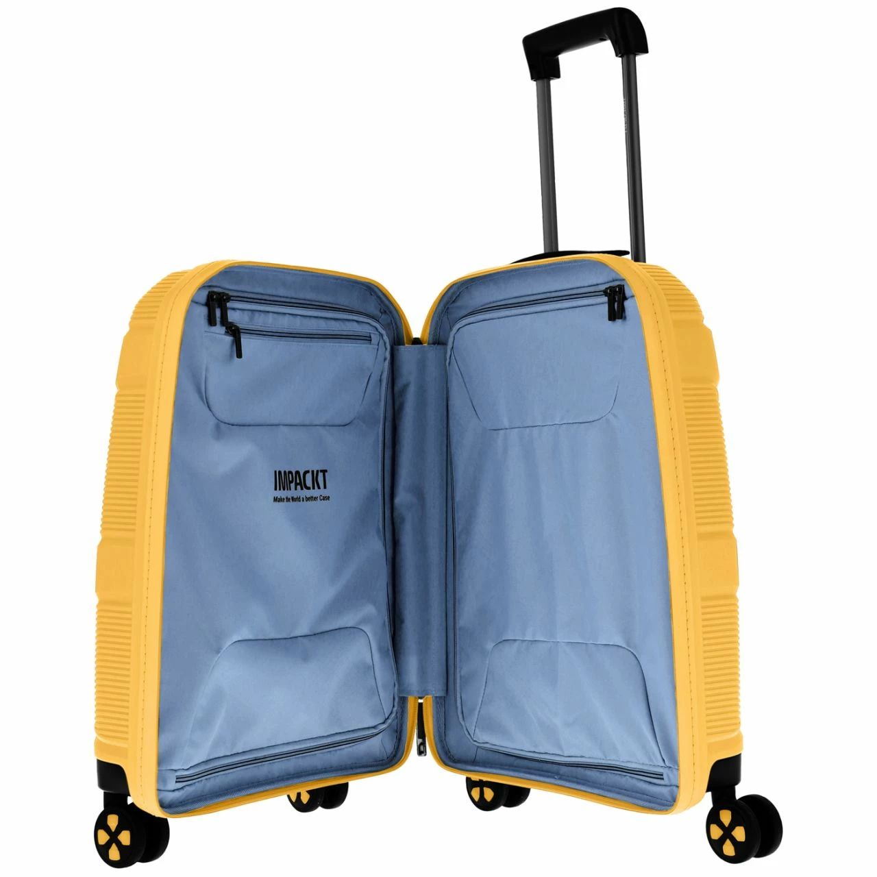 IMPACKT Reisetrolley IP1 4w S 55cm Sunset Yellow 8 IMPACKT Reisetrolley IP1 4w S 55cm Sunset Yellow – Bild 6