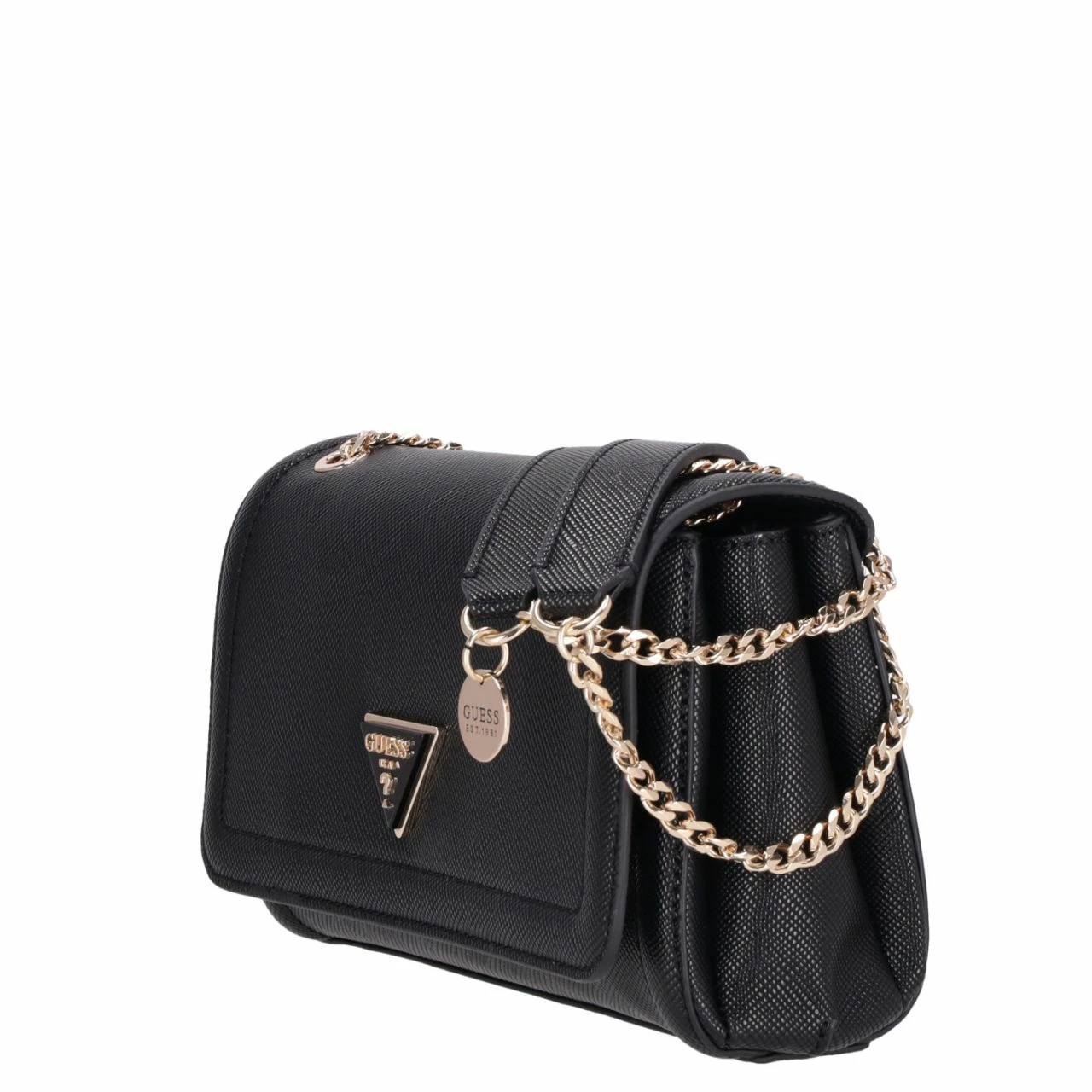 Guess Umhängetasche Noelle Convertible XBody Flap Black 8 Guess Umhängetasche Noelle Convertible XBody Flap Black – Bild 6