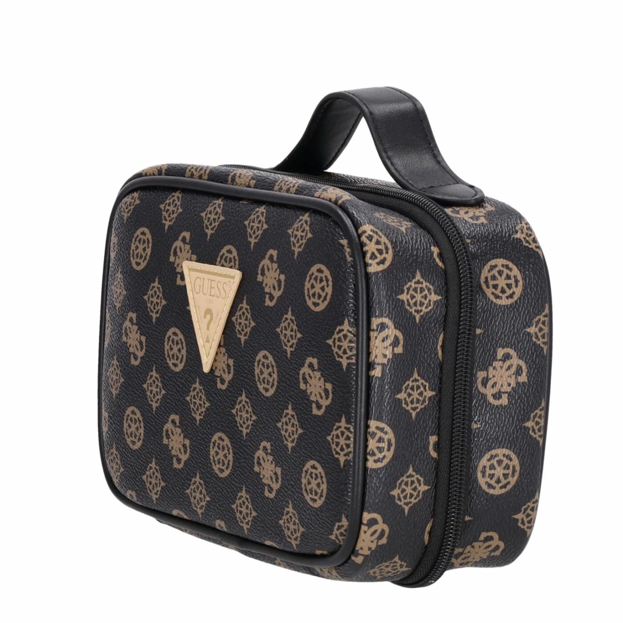 Guess Kulturbeutel Wilder Dual Travel Case Brown 8 Guess Kulturbeutel Wilder Dual Travel Case Brown – Bild 6