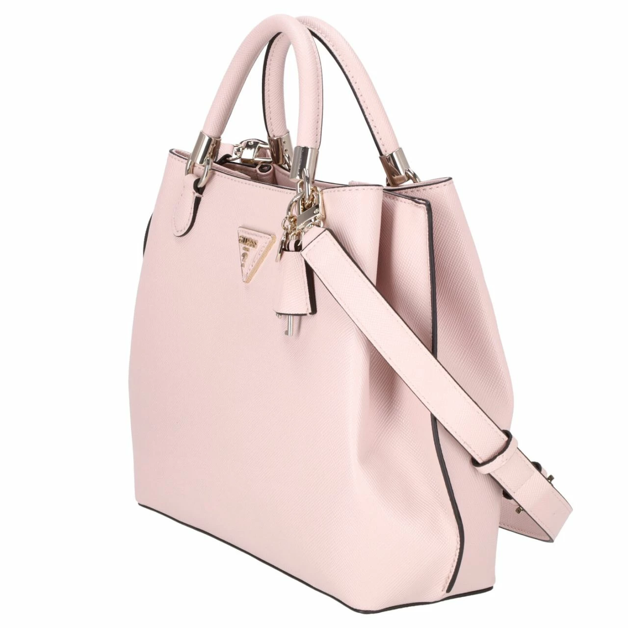 Guess Kurzgriff Tasche Gizele Girlfriend Carryall Light Rose 8 Guess Kurzgriff Tasche Gizele Girlfriend Carryall Light Rose – Bild 6