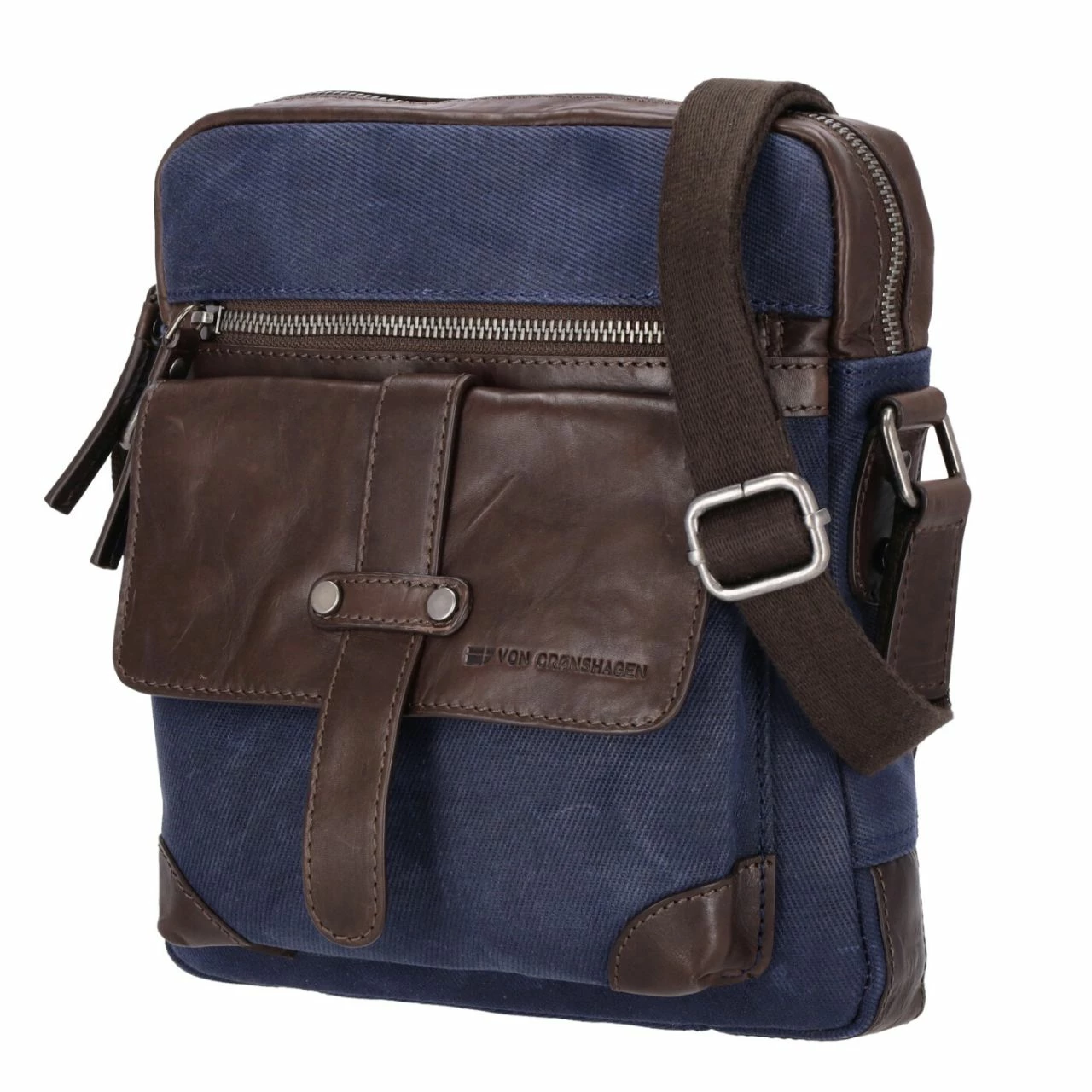 Von Cronshagen Umhängetasche Vuori Cross Bag Blue 8 Von Cronshagen Umhängetasche Vuori Cross Bag Blue – Bild 6