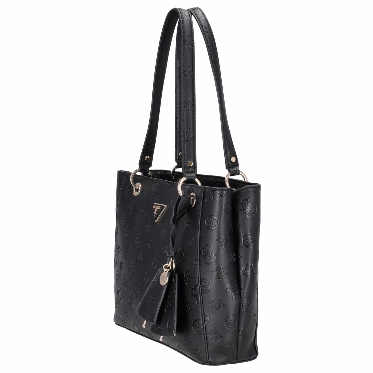 Guess Shopper Jena Noel Tote Black Logo 8 Guess Shopper Jena Noel Tote Black Logo – Bild 6