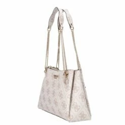 Guess Shopper Eliette Logo Girlfriend Carryall Dove Logo -Aufbewahrungstasche Geschäft 0 0665c6b00be2e79 1280x1280