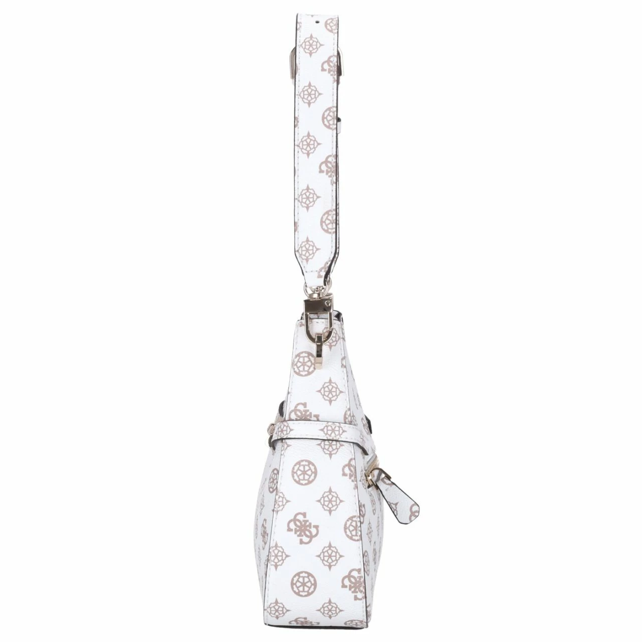 Guess Beuteltasche Loralee Hobo White Logo 8 Guess Beuteltasche Loralee Hobo White Logo – Bild 6