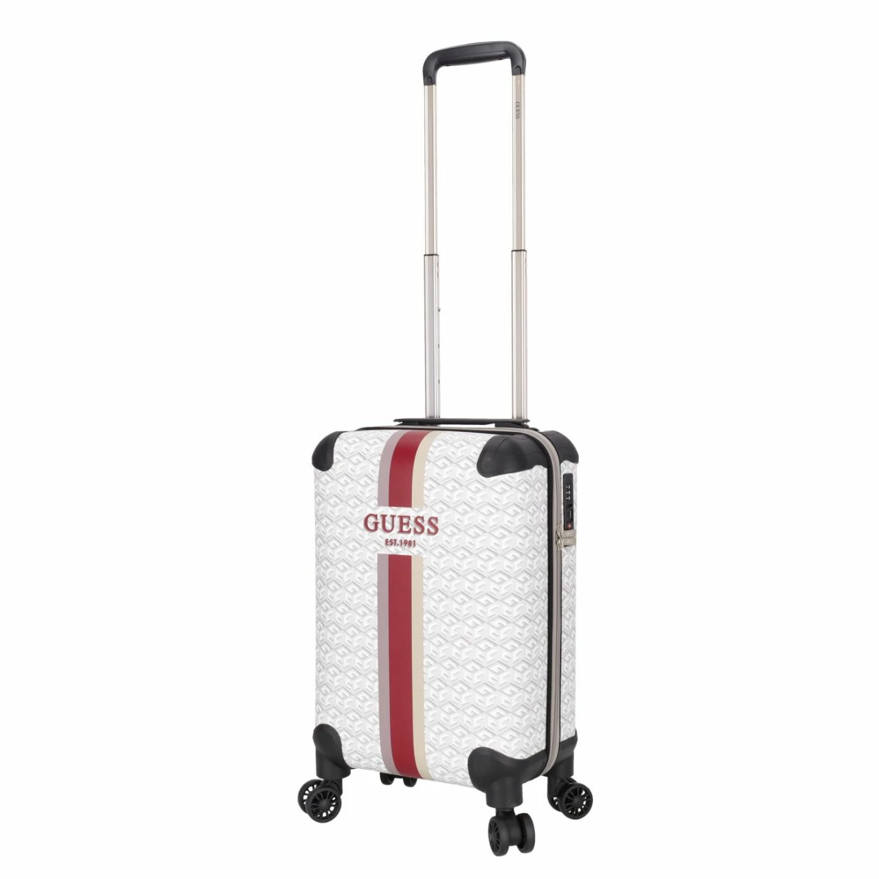 Guess Reisetrolley Berta 18 In 8-Wheeler S 53cm Stone Logo 8 Guess Reisetrolley Berta 18 In 8-Wheeler S 53cm Stone Logo – Bild 6