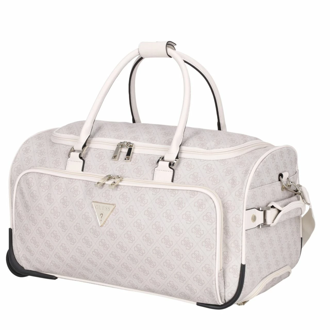 Guess Reisetasche Jesco Wheeled Duffel Dove 8 Guess Reisetasche Jesco Wheeled Duffel Dove – Bild 6