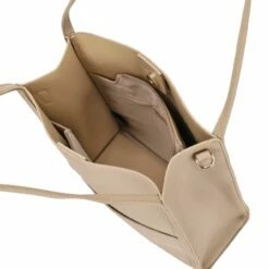 Seidenfelt Manufaktur Shopper Svedala Smooth Taupe/gold -Aufbewahrungstasche Geschäft 0 0665f2314ac7ad2 1280x1280