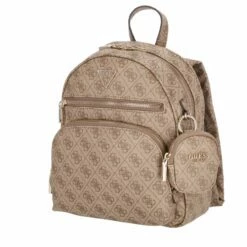 Guess Damenrucksack Power Play Tech Backpack Latte Logo -Aufbewahrungstasche Geschäft 0 0665f231739928e 1280x1280