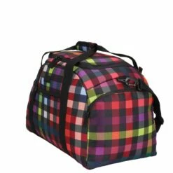 KENORADA Reisetasche Rainbow Duffle M 40l Muticolorcheck KR -Aufbewahrungstasche Geschäft 0 06 neu 3264794eade2bd2 1280x1280