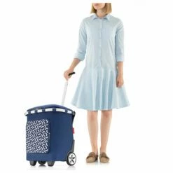 Reisenthel Einkaufstrolley Carrycruiser Plus 46l Signature Navy -Aufbewahrungstasche Geschäft 0 07641cde504a427 1280x1280