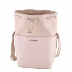 Calvin Klein Beuteltasche Bucket Bag SM Mono Spring Rose Mono -Aufbewahrungstasche Geschäft 0 07642b96c25e7f4 1280x1280