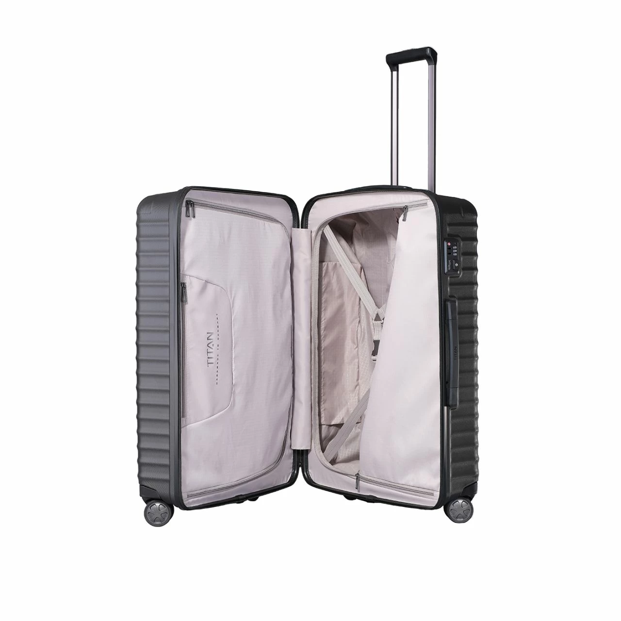 Titan Reisetrolley Litron 4W L 75cm Black 9 Titan Reisetrolley Litron 4W L 75cm Black – Bild 7