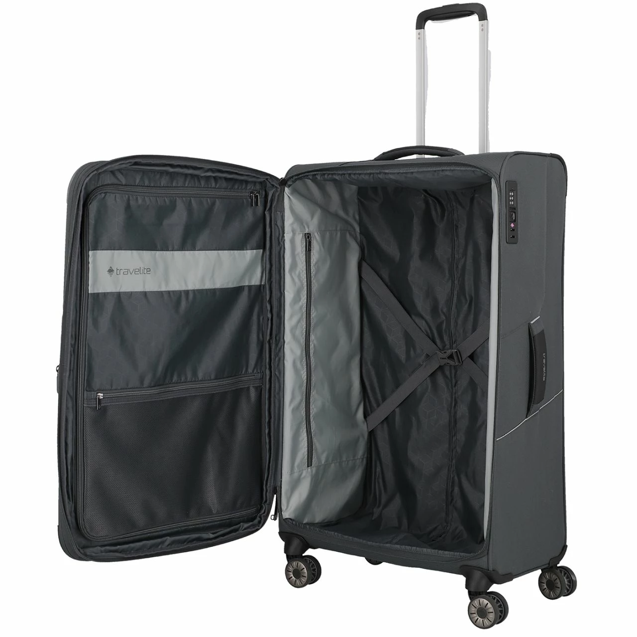 Travelite Reisetrolley SKAII 4w L 78cm Gipfelgrau 9 Travelite Reisetrolley SKAII 4w L 78cm Gipfelgrau – Bild 7