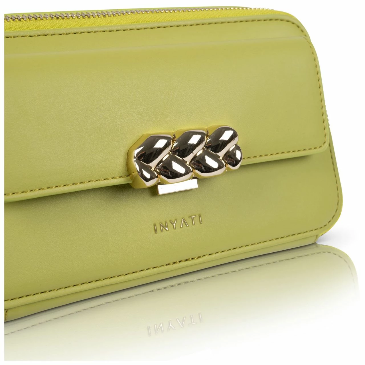 Inyati Umhängetasche Maliia Crossbody Limeade - Gold 9 Inyati Umhängetasche Maliia Crossbody Limeade - Gold – Bild 7