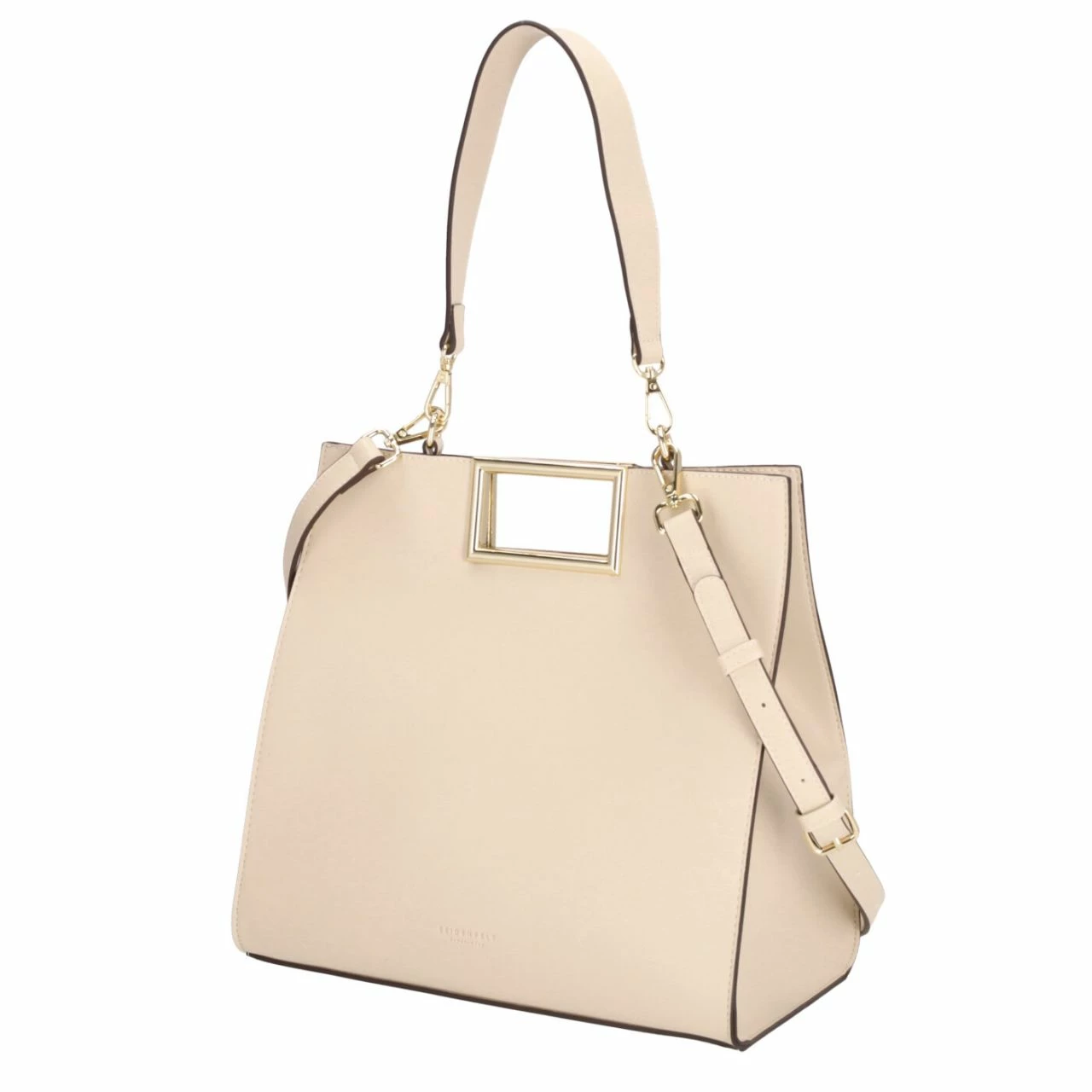 Seidenfelt Manufaktur Beuteltasche Bjerre Creamy Cloud/gold 9 Seidenfelt Manufaktur Beuteltasche Bjerre Creamy Cloud/gold – Bild 7