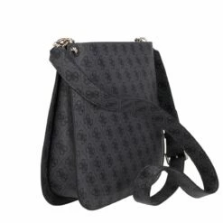 Guess Umhängetasche Meridian Shoulder Bag Coal Logo -Aufbewahrungstasche Geschäft 0 0764e7d69aef15a 1280x1280