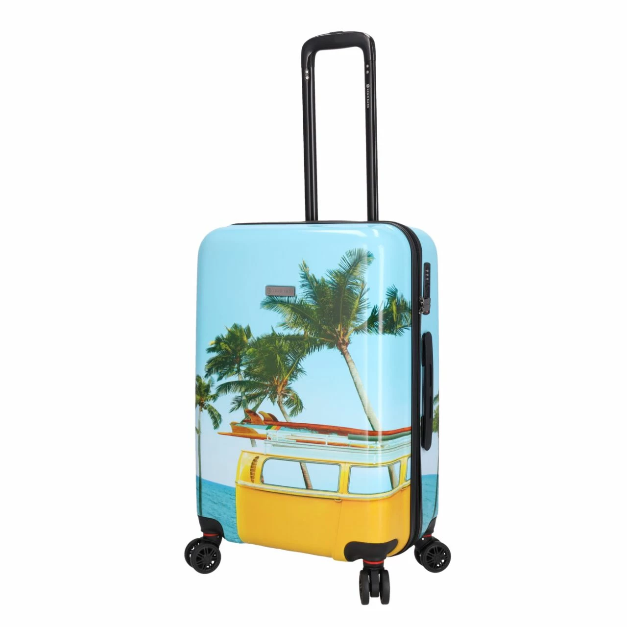 KENORADA Reisetrolley Plumeria 4W M 66cm Bus 9 KENORADA Reisetrolley Plumeria 4W M 66cm Bus – Bild 7