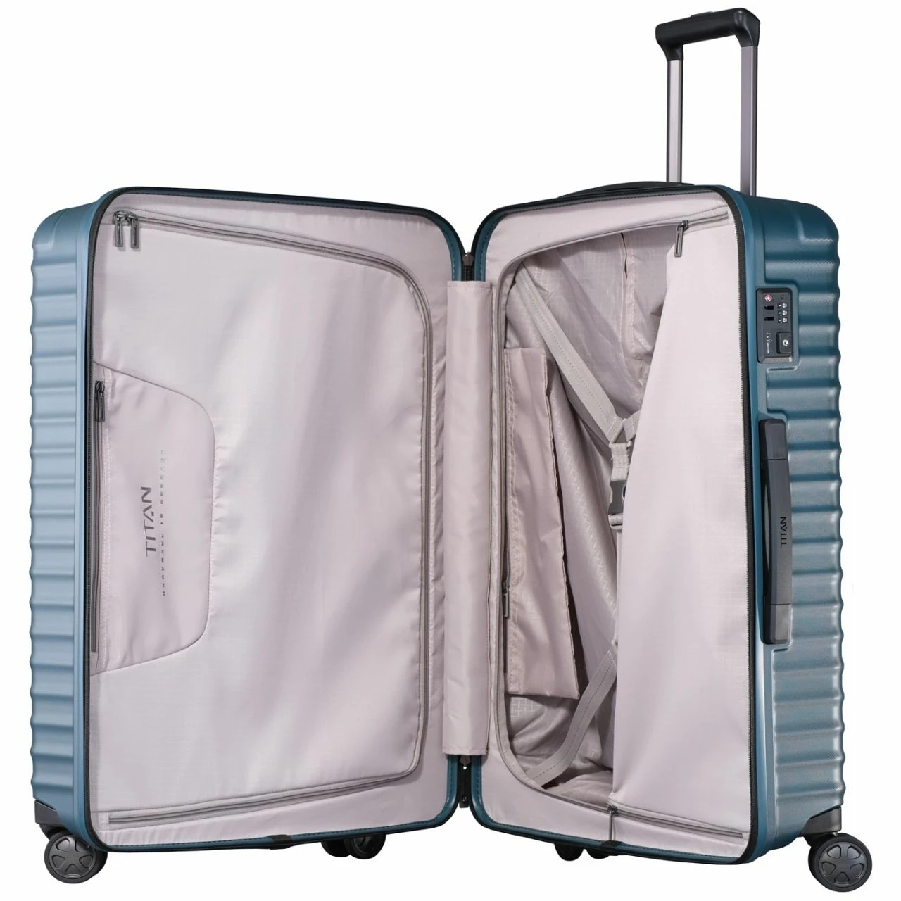 Titan Reisetrolley Litron 4W L 75cm Petrol 9 Titan Reisetrolley Litron 4W L 75cm Petrol – Bild 7