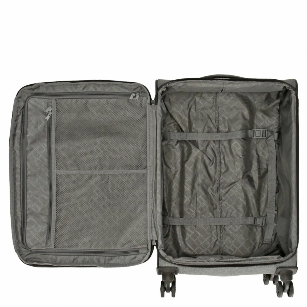 KENORADA Reisetrolley SoftLITE 4w M 67 Cm Grau Melange Anthrazit 9 KENORADA Reisetrolley SoftLITE 4w M 67 Cm Grau Melange Anthrazit – Bild 7