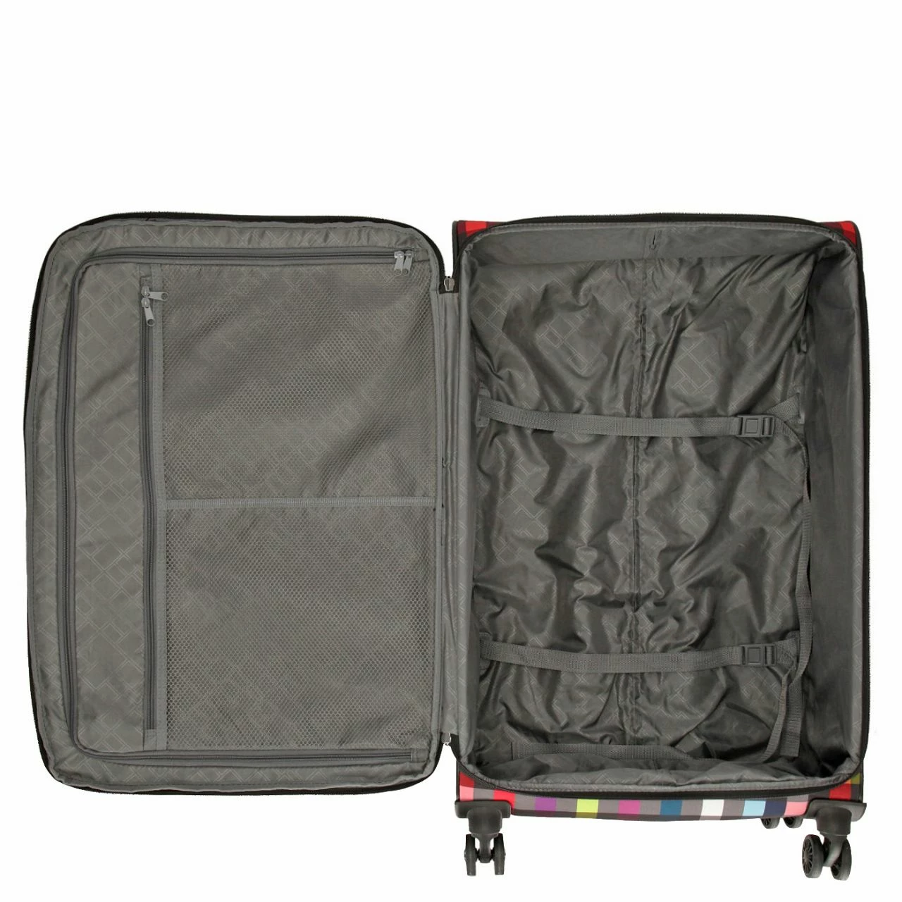 KENORADA Reisetrolley SoftLITE 4w L 78 Cm Multicolorcheck 9 KENORADA Reisetrolley SoftLITE 4w L 78 Cm Multicolorcheck – Bild 7