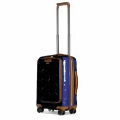 STRATIC Reisetrolley Leather & More S Mit Vortasche 55cm Blue -Aufbewahrungstasche Geschäft 0 07656e5a82b9ec5 1280x1280