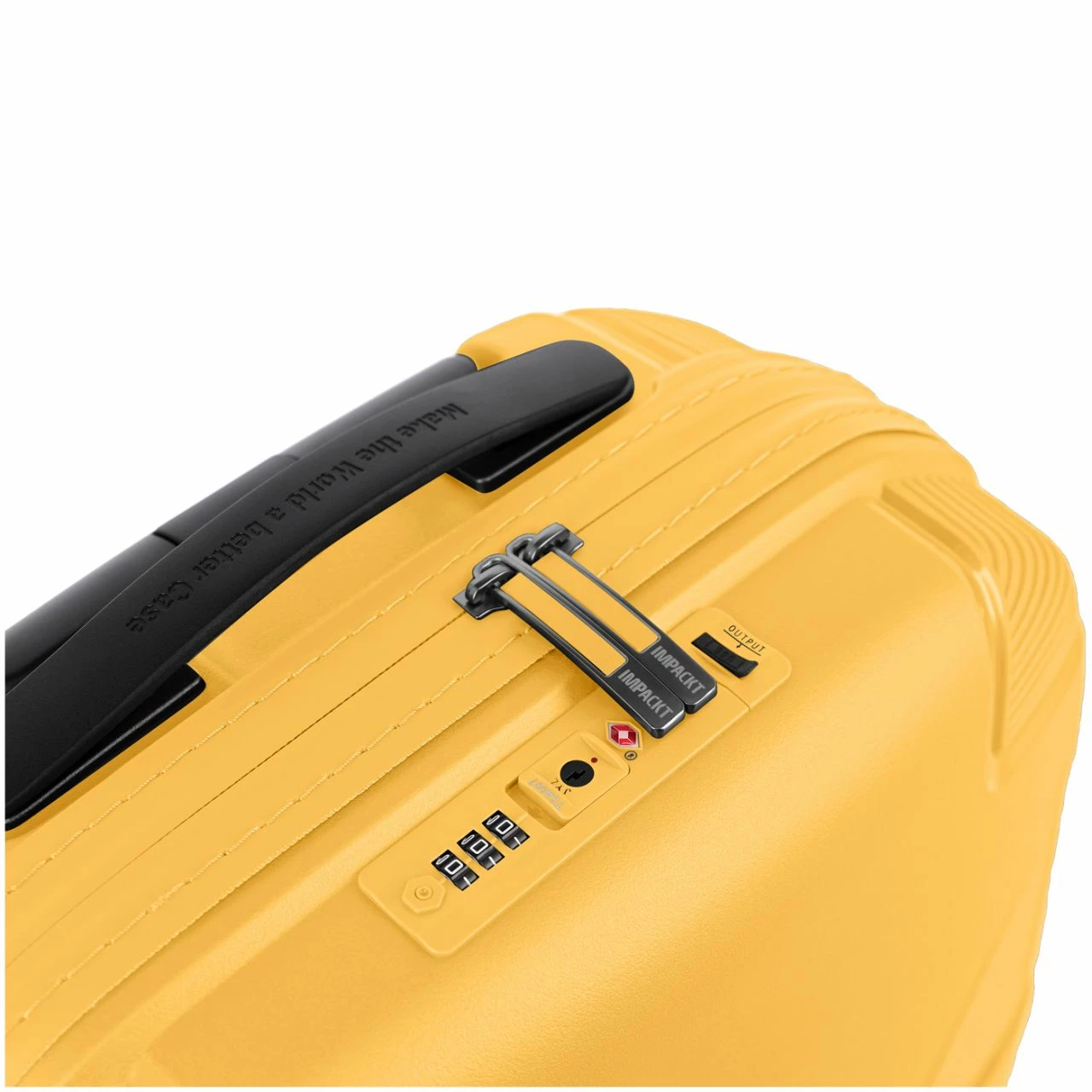 IMPACKT Reisetrolley IP1 4w S 55cm Sunset Yellow 9 IMPACKT Reisetrolley IP1 4w S 55cm Sunset Yellow – Bild 7
