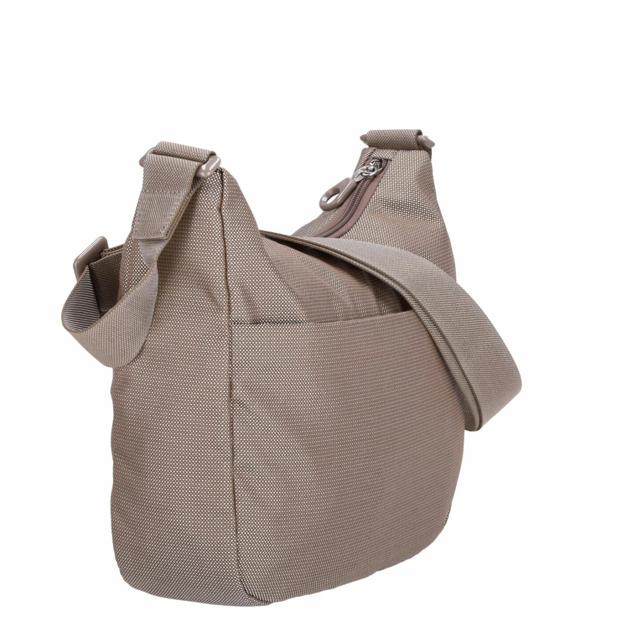 Mandarina Duck Beuteltasche MD20 Hobo Taupe 9 Mandarina Duck Beuteltasche MD20 Hobo Taupe – Bild 7