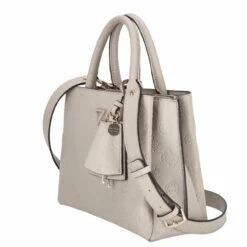 Guess Kurzgriff Tasche Jena Elite Luxury Satchel Taupe Logo -Aufbewahrungstasche Geschäft 0 0765e8f71b8ded3 1280x1280