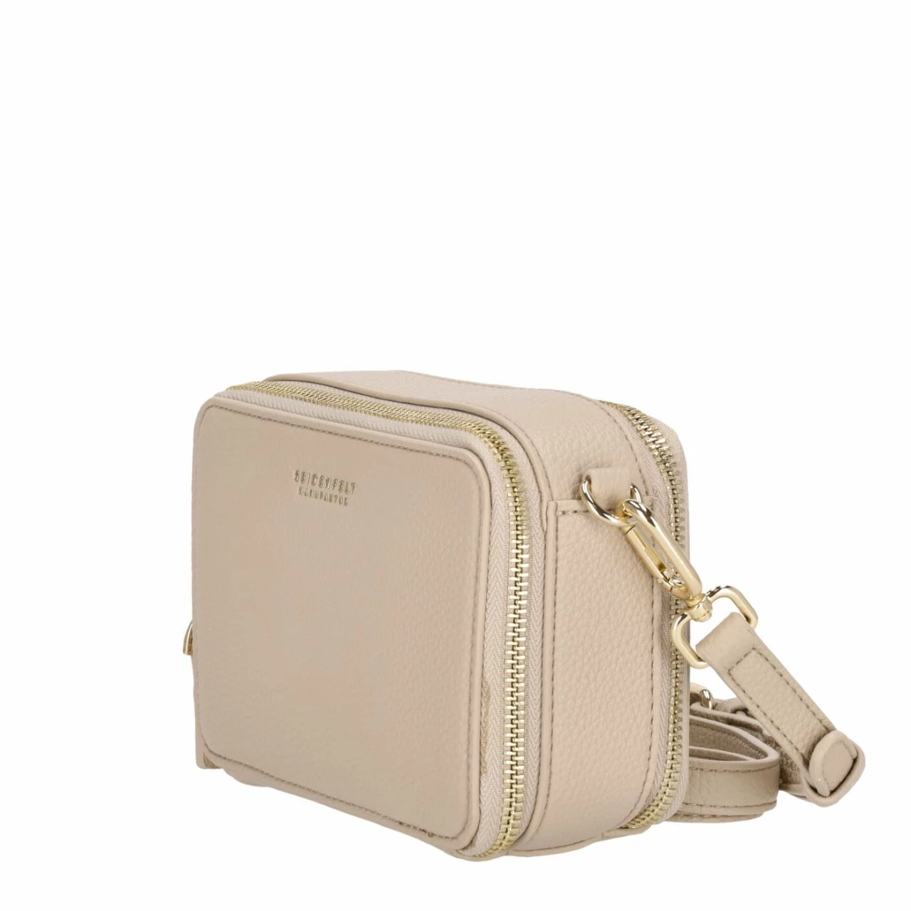 Seidenfelt Manufaktur Umhängetasche Svedala Falun Cookie Dough/gold 9 Seidenfelt Manufaktur Umhängetasche Svedala Falun Cookie Dough/gold – Bild 7