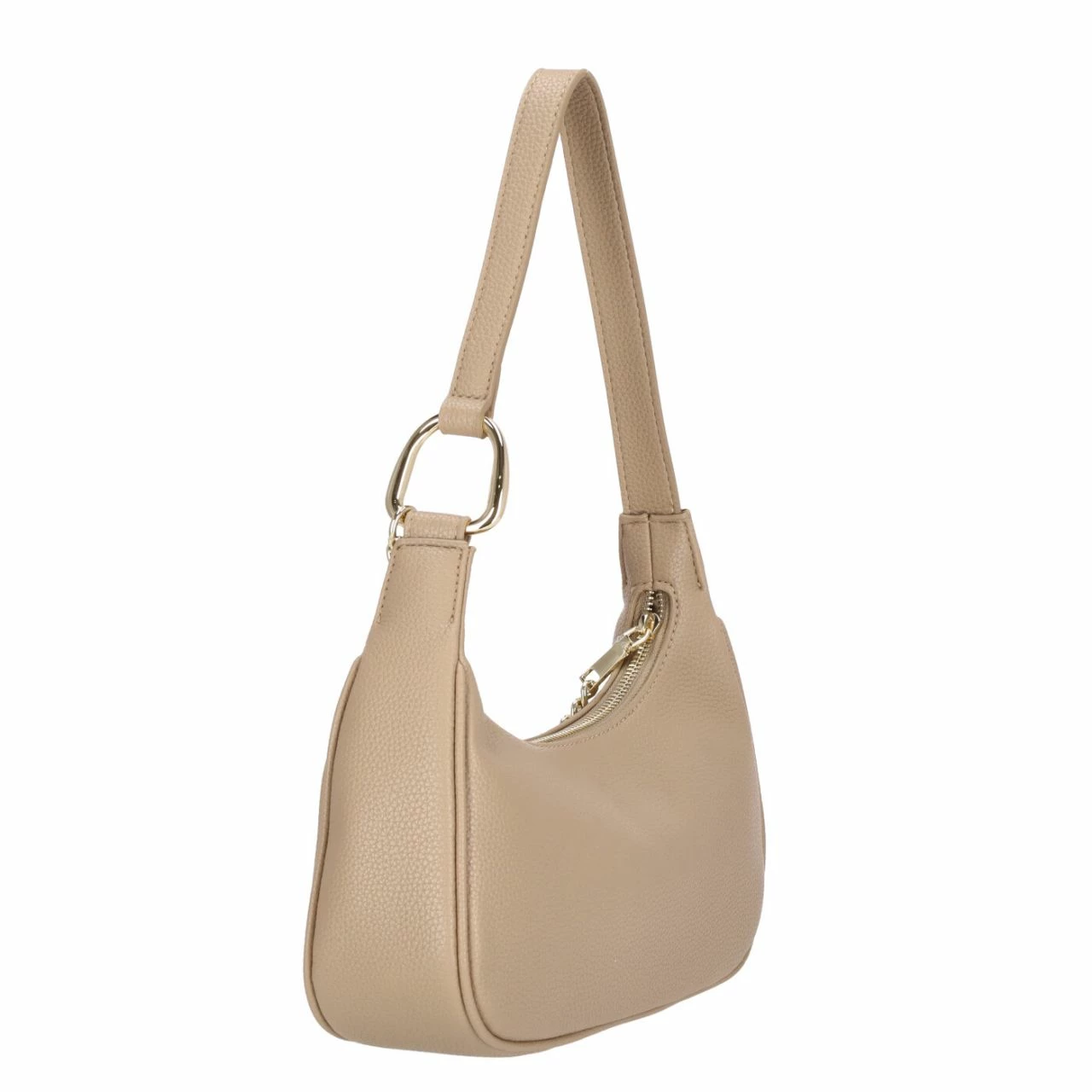 Seidenfelt Manufaktur Beuteltasche Svedala Shoulderbag Smooth Taupe/gold 9 Seidenfelt Manufaktur Beuteltasche Svedala Shoulderbag Smooth Taupe/gold – Bild 7