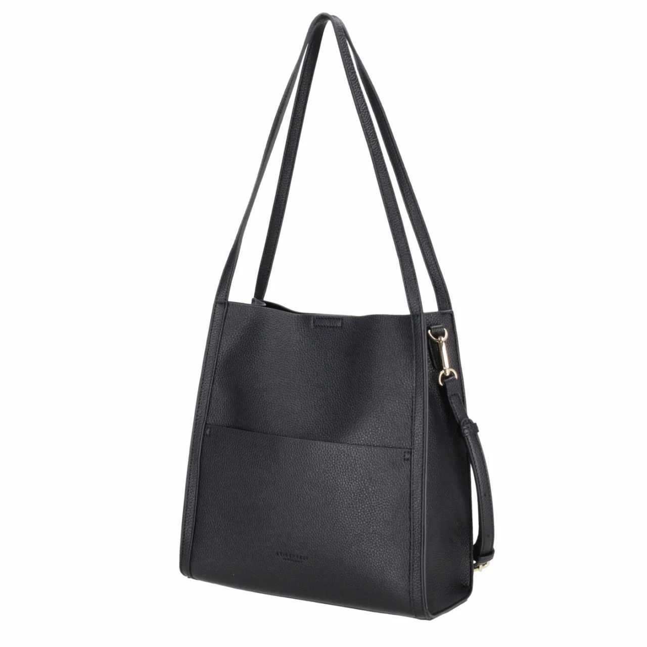 Seidenfelt Manufaktur Shopper Svedala Black/gold 9 Seidenfelt Manufaktur Shopper Svedala Black/gold – Bild 7