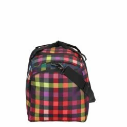 KENORADA Reisetasche Rainbow Duffle L 59l Muticolorcheck KR -Aufbewahrungstasche Geschäft 0 07 neu 3264794be85e889 1280x1280