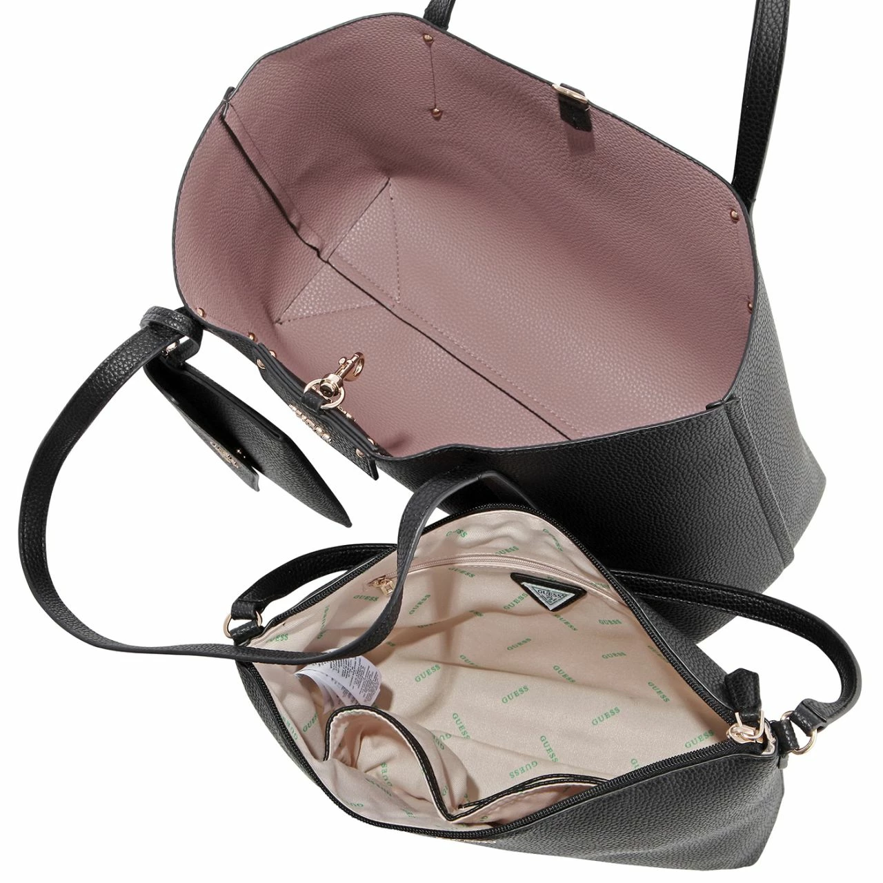 Guess Shopper Eco Brenton Tote Black 10 Guess Shopper Eco Brenton Tote Black – Bild 8