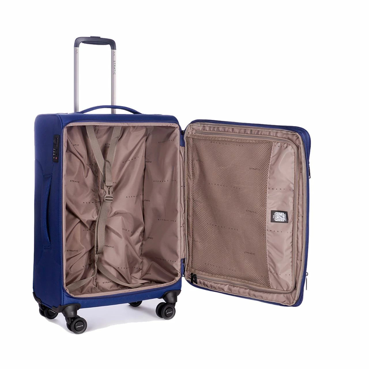 STRATIC Reisetrolley Stratic Light + M 68cm Dark Blue 10 STRATIC Reisetrolley Stratic Light + M 68cm Dark Blue – Bild 8