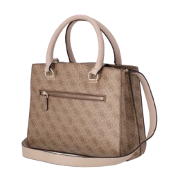Guess Kurzgriff Tasche Noelle Girlfriend Satchel Latte Logo -Aufbewahrungstasche Geschäft 0 0863f7f7385b0e2 1280x1280