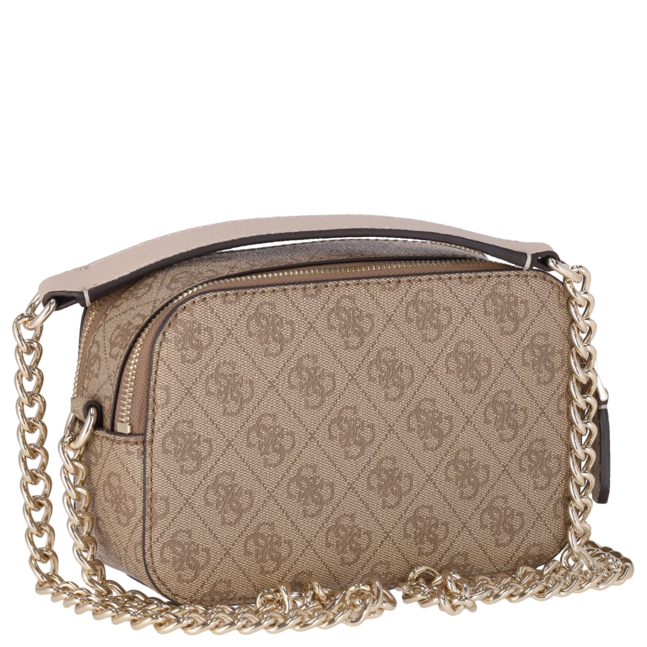 Guess Umhängetasche Noelle Crossbody Camerabag Latte Logo 10 Guess Umhängetasche Noelle Crossbody Camerabag Latte Logo – Bild 8