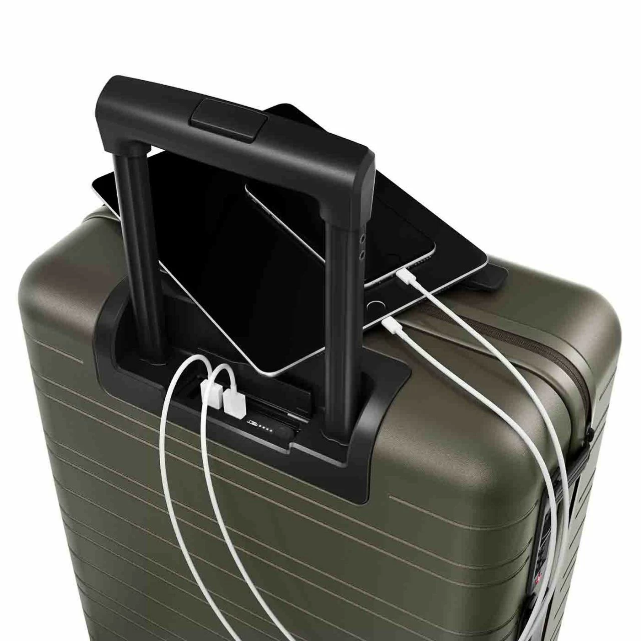 Horizn Studios Reisetrolley H5 Smart Cabin Luggage 55cm Dark Olive 10 Horizn Studios Reisetrolley H5 Smart Cabin Luggage 55cm Dark Olive – Bild 8