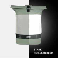 OAK25 Rucksack Reflective Rolltop 22l Oliv/salbei + Silber 19 OAK25 Rucksack Reflective Rolltop 22l Oliv/salbei + Silber -Aufbewahrungstasche Geschäft 0 08643613d0e27c7 1280x1280