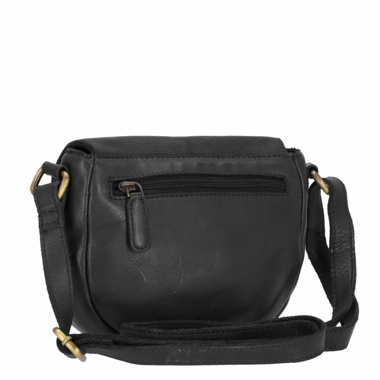 Sattlers & Co. Umhängetasche The Suave Safir Cross Flap Black 10 Sattlers & Co. Umhängetasche The Suave Safir Cross Flap Black – Bild 8